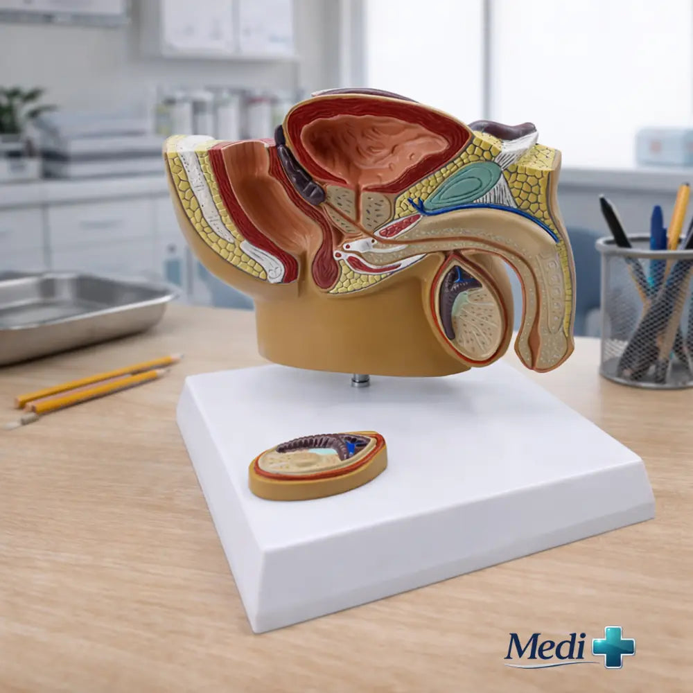Prostate Scale Model Male Pelvis & Prostate Anatomy Model | Sagittal Section Teaching Model ...
